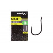 Matrix MXB-1 Size 16 Barbed  Eyed (Black Nickel) 10pcs