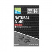 Anzuelo Preston - Natural N-40 - 14 - 10pcs