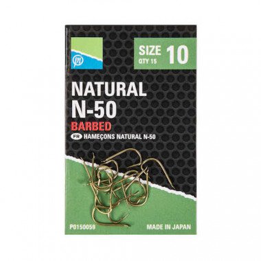 Modell - Preston Angelhaken - Natural N-50