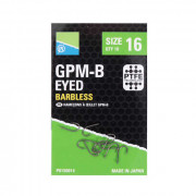 Preston Hook - GPM-B - Eyed - 12 - 10pcs