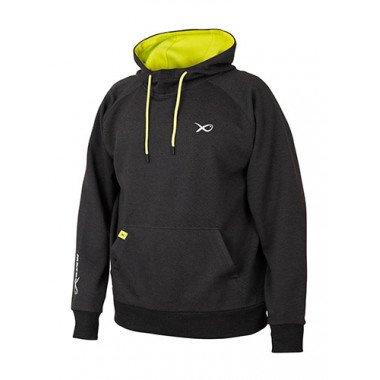 Modelo Matrix Minimal Black Marl Hoody