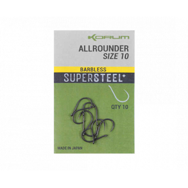 Modello Korum All Rounder Barbless Hooks